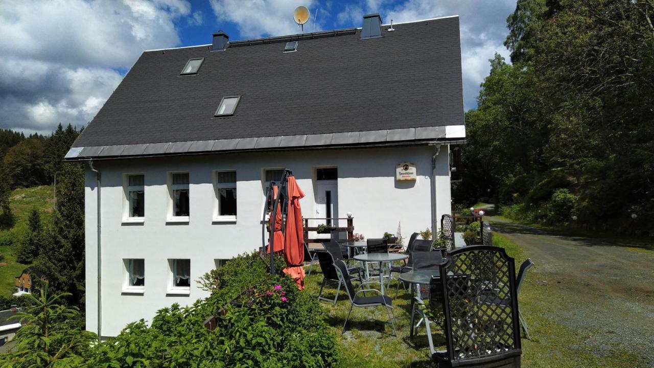 Greizer Kammhuette Gaststaette & Pension Клінґенталь Екстер'єр фото