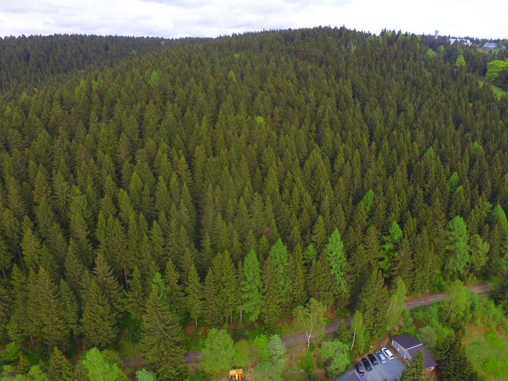 Greizer Kammhuette Gaststaette & Pension Клінґенталь Екстер'єр фото